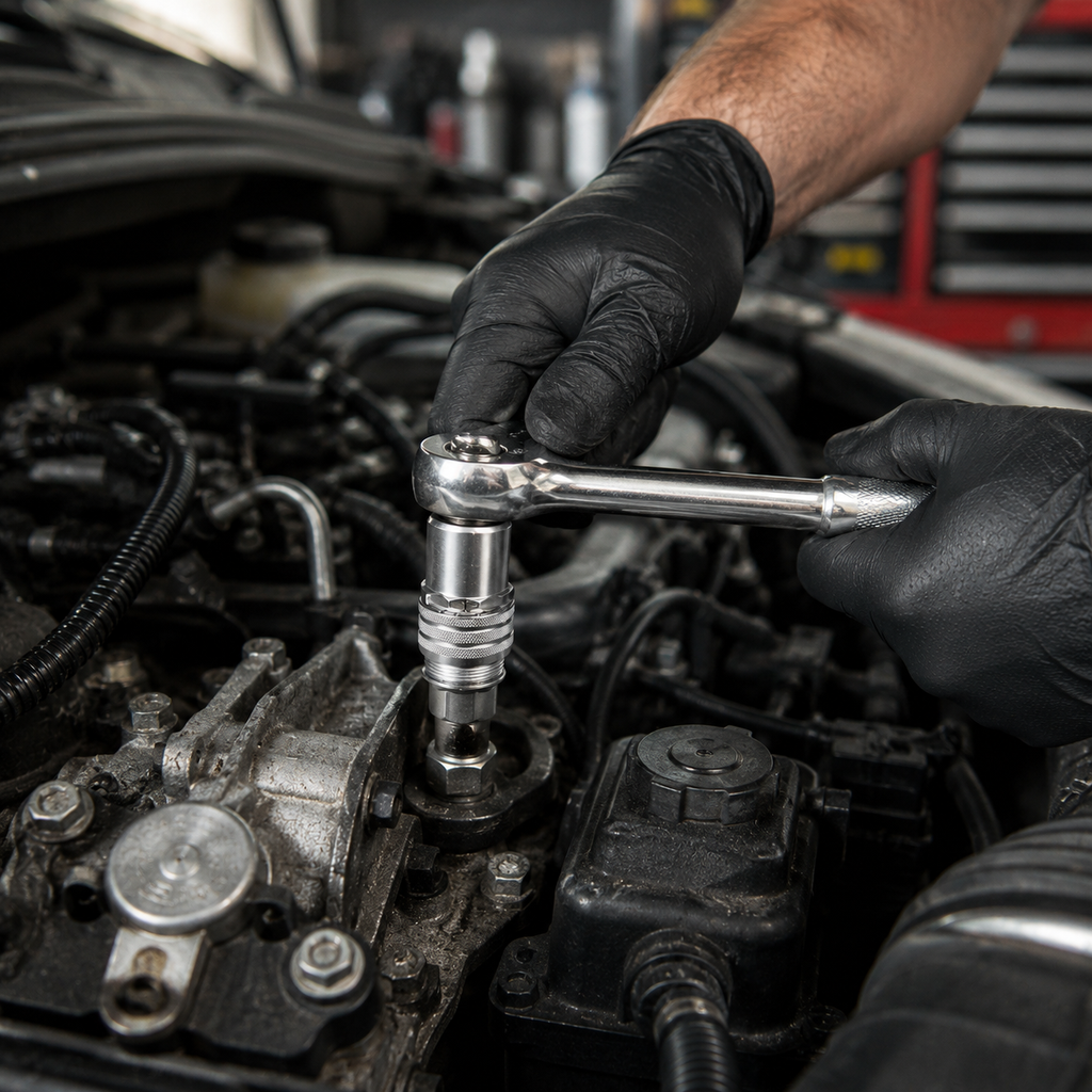 Universal Socket Wrench Tool for 3/8 in Drive Ratchet & Power Drill