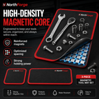 3-Piece Flexible Magnetic Tool Mat & Tray Holder Set