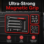 3-Piece Flexible Magnetic Tool Mat & Tray Holder Set