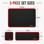 3-Piece Flexible Magnetic Tool Mat & Tray Holder Set
