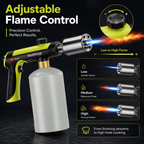 Adjustable Propane Torch with Safety Lock