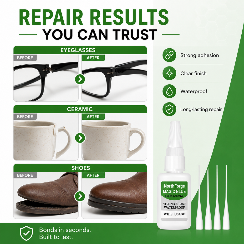 4-Pack Heavy-Duty Multi-Material Repair Adhesive