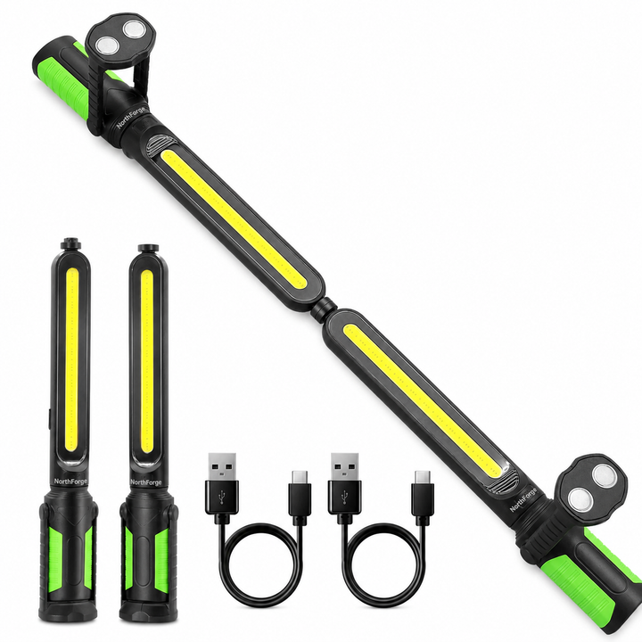 Rechargeable 2400LM Magnetic LED Work Light Bar