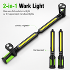 Rechargeable 2400LM Magnetic LED Work Light Bar