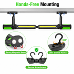 Rechargeable 2400LM Magnetic LED Work Light Bar